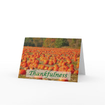 Pumpkin Patch - Thankfulness Cards