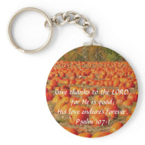 Pumpkin Patch - Thankfulness Key Chain