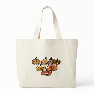 Pumpkin Patch Tote Bag bag