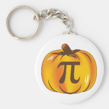 Pumpkin Pi - Happy Halloween Keychains