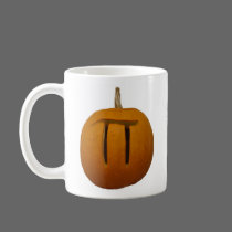 Pumpkin Pi Mug mugs