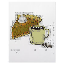 Pumpkin Pie And Coffee Letterhead