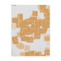 "Pumpkin Pie" Geometric Abstract postcards