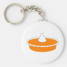 Pumpkin Pie Key Chain