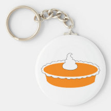 Pumpkin Pie Keychain