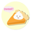Pumpkin Pie Love Stickers by jamiecreates1 Pumpkin Pie Love Stickers