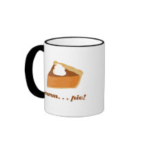 Pumpkin Pie - mmm . . . pie! mugs by cdandc Pumpkin Pie - mmm . . . pie! mugs