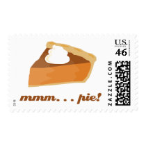 Pumpkin Pie - mmm . . . pie! Stamp