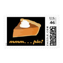 Pumpkin Pie - mmm . . . pie! postage