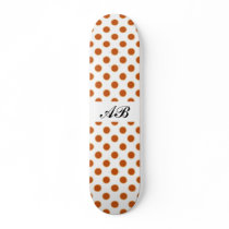 Pumpkin Pie Pattern. Custom Skate Board
