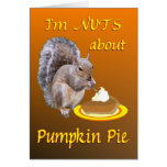 Pumpkin Pie Squirrel Card