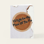 Pumpkin Pie Thanksgiving Card
