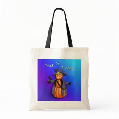 Pumpkin Pirate Canvas Bag by Spice