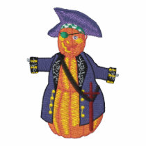 Pumpkin Pirate embroidered shirts