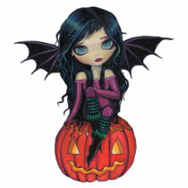 Pumpkin Pixie Halloween Acrylic Photo Sculpture photo sculptures