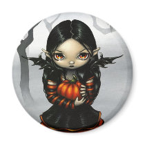 Pumpkin Pixie Magnet