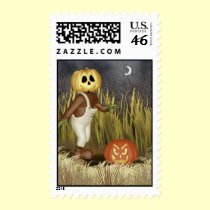 Pump'kin Postage stamps
