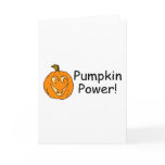 Pumpkin Power Card