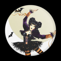Pumpkin Princess  Magnet magnets