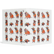 Pumpkin Pups binders by GAZoomIn Pumpkin Pups binders