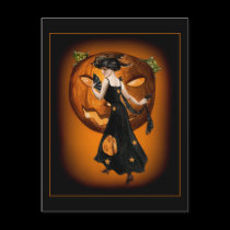 Pumpkin Queen - Postcard postcards