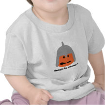 Pumpkin ready for chunkin t-shirt