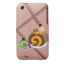 Pumpkin Roll Delight iPhone 3 Cover