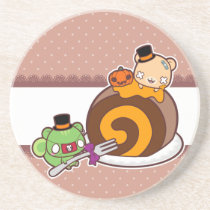 Pumpkin Roll Delight coasters