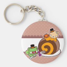 Pumpkin Roll Delight Keychain