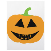 Pumpkin Scary halloween letterhead