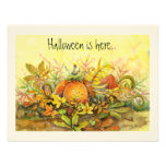 Pumpkin Seat  Invite