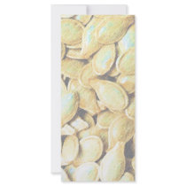 Pumpkin Seeds Customized Rack Card