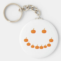 Pumpkin Smile Key Chains