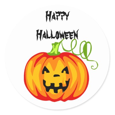 Pumpkin stickers