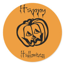 Pumpkin stickers