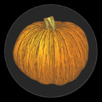 Pumpkin stickers