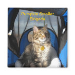 Pumpkin Stroller Brigade Magnet