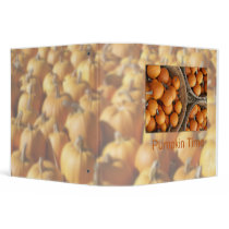 Pumpkin Time Binder
