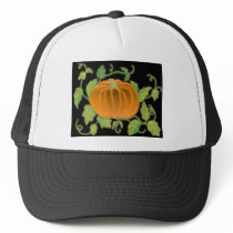 Pumpkin Vines Hat by twopurringcats Pumpkin Vines Hat