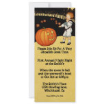 Pumpkin Vintage Halloween Invitation