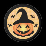 Pumpkin Witch Magnet
