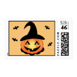 Pumpkin Witch Postage