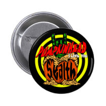 Pumpkinhead Zombie Rock Button buttons
