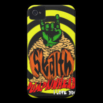 Pumpkinhead Zombie Rock iPhone 4 CaseMate Case casemate cases