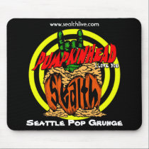 Pumpkinhead Zombie Rock Mousepad mousepads
