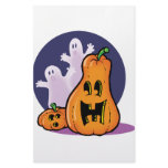Pumpkins and Ghosts Personalized Stationery