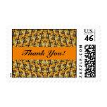 Pumpkins and Squash Thank You Postage