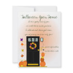 Pumpkins at the Door Invitation