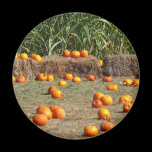 Pumpkins, Corn and Hay Autumn Magnet