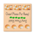 Pumpkins dishwasher magnet